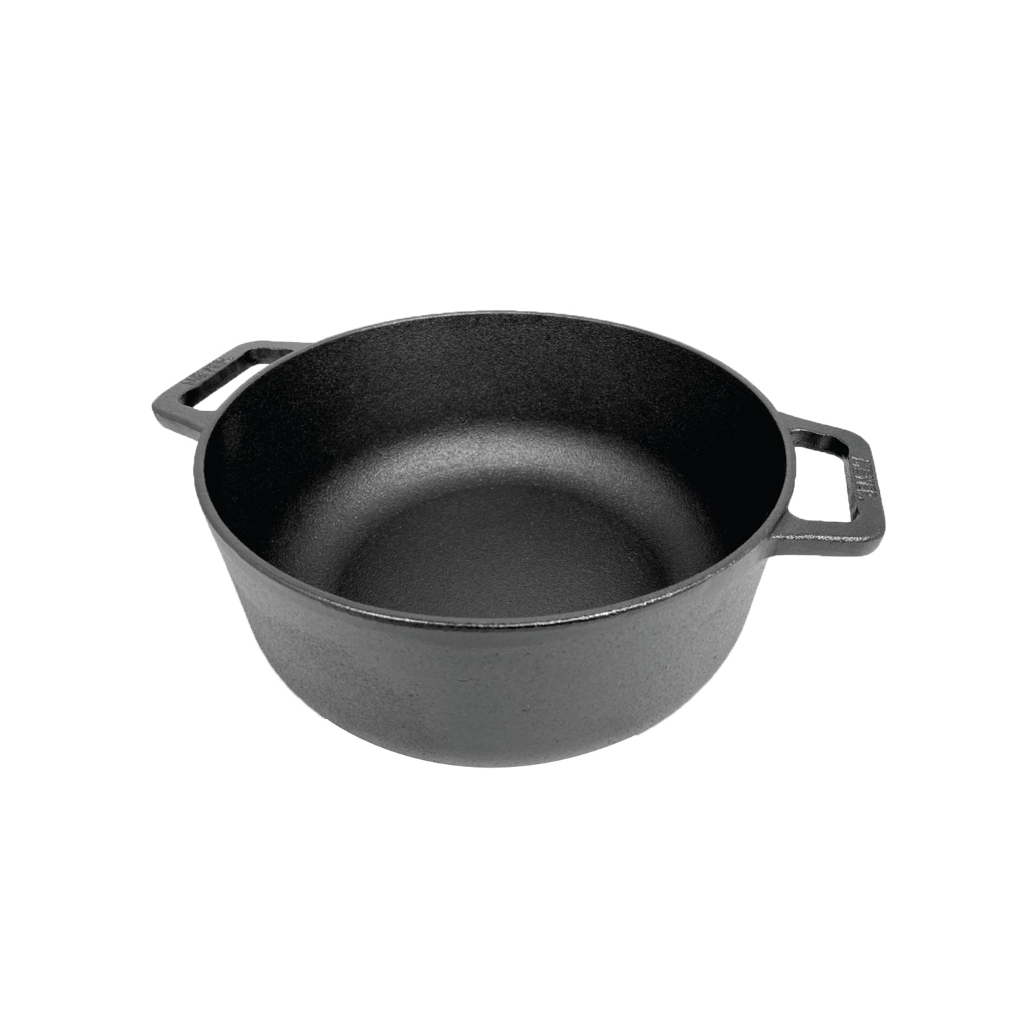 Pots - Meyer - Best Sellers, bestselling, bigsale, Meyer - Cast Iron, SAUTE, Sauteuse, SPECIAL SALE - MEYER CAST IRON หม้อเหล็กหล่อ 2 หู ขนาด 24 ซม. SAUTEUSE WITH GLASS LID (48241-C) | PotsandPans