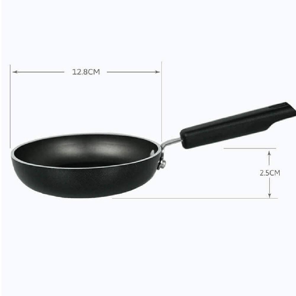 MEYER กระทะไข่ดาว สีดำ ขนาด 12 ซม. Mini Skillet (21446-T)